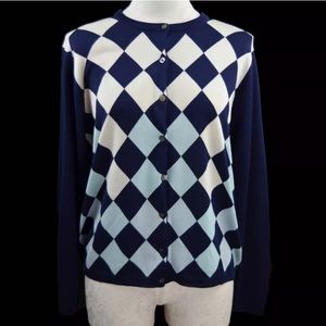 Evelyn & Arthur Women’s Cardigan Sweater Silk 100%